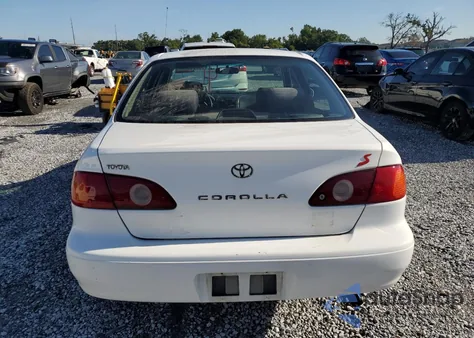 2002 Toyota Corolla Ce из США, поврежденный, VIN 2T1BR12E12C581868